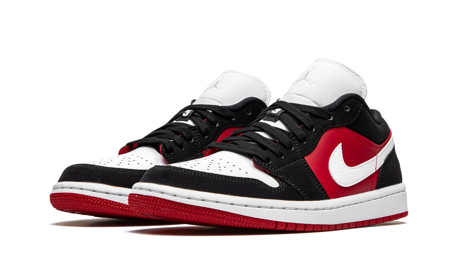 AIR JORDAN 1 LO WMNS Black / White / Gym Red DC0774 016