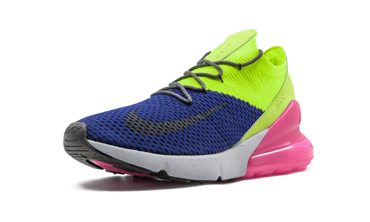 Nike Air Max 270 Flyknit "Regency Purple/Volt" AO1023 501