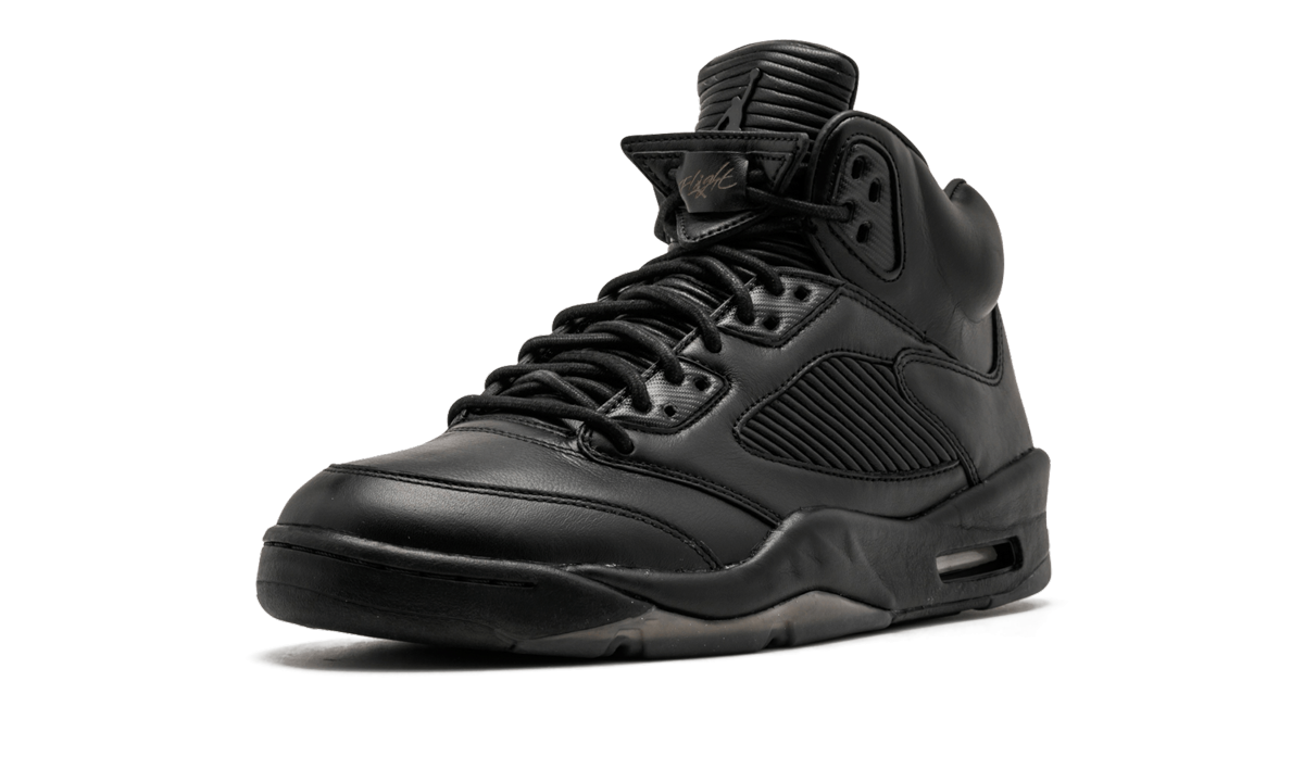 Air Jordan 5 Retro Prem Black 881432 010