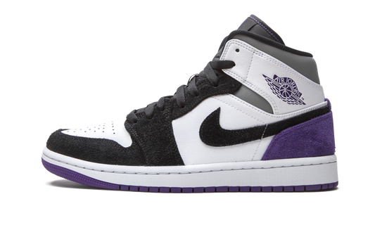 Air Jordan 1 Mid SE Court Purple Suede 852542 105