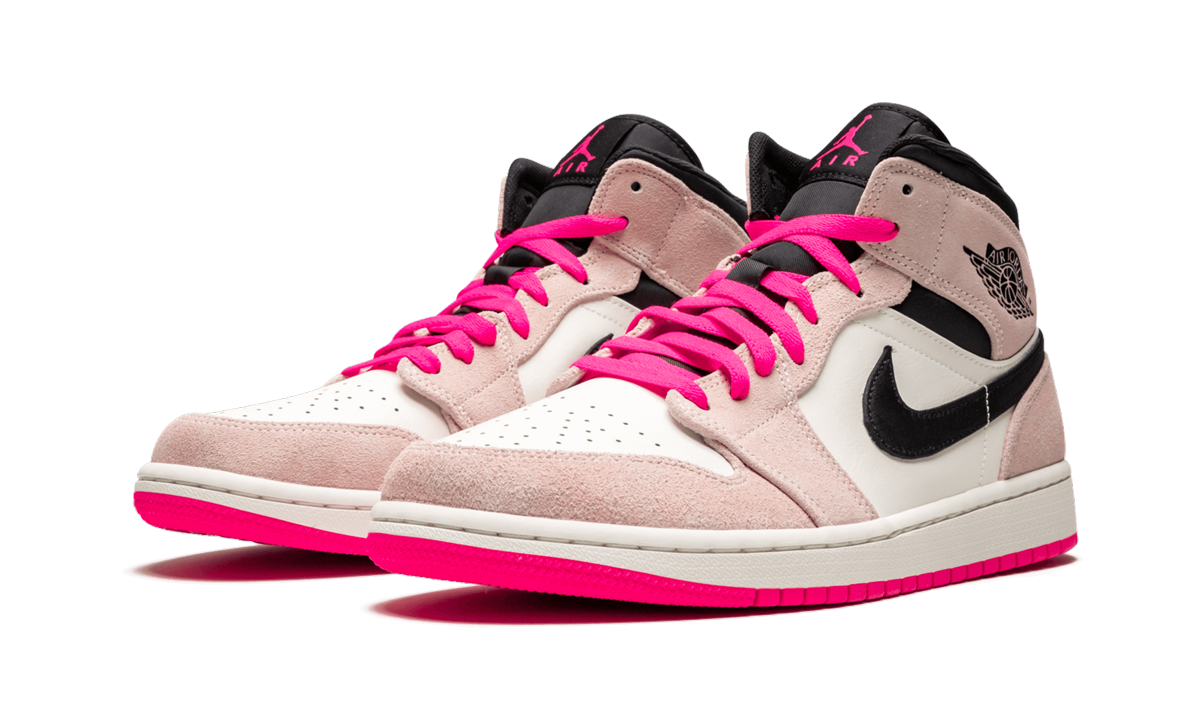 Air Jordan 1 Mid SE Crimson Tint/Hyper Pink 852542 801