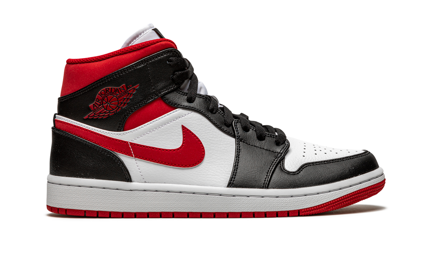 Air Jordan 1 Mid Metallic Red 554724 122