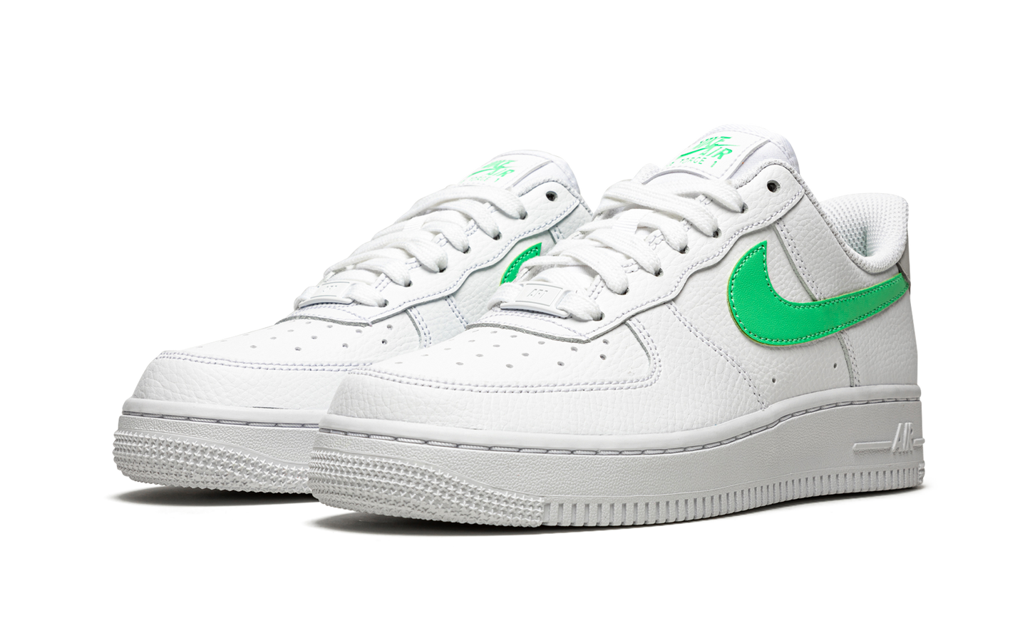 Nike AIR FORCE 1 LO '07 MNS WMNS White / Green Glow 315115 164