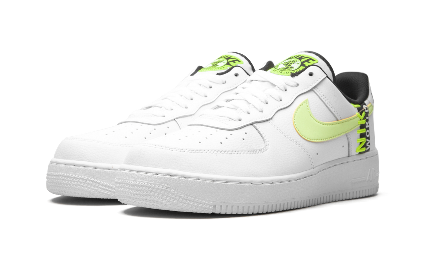 Nike Air Force 1 Low "Worldwide White Volt"