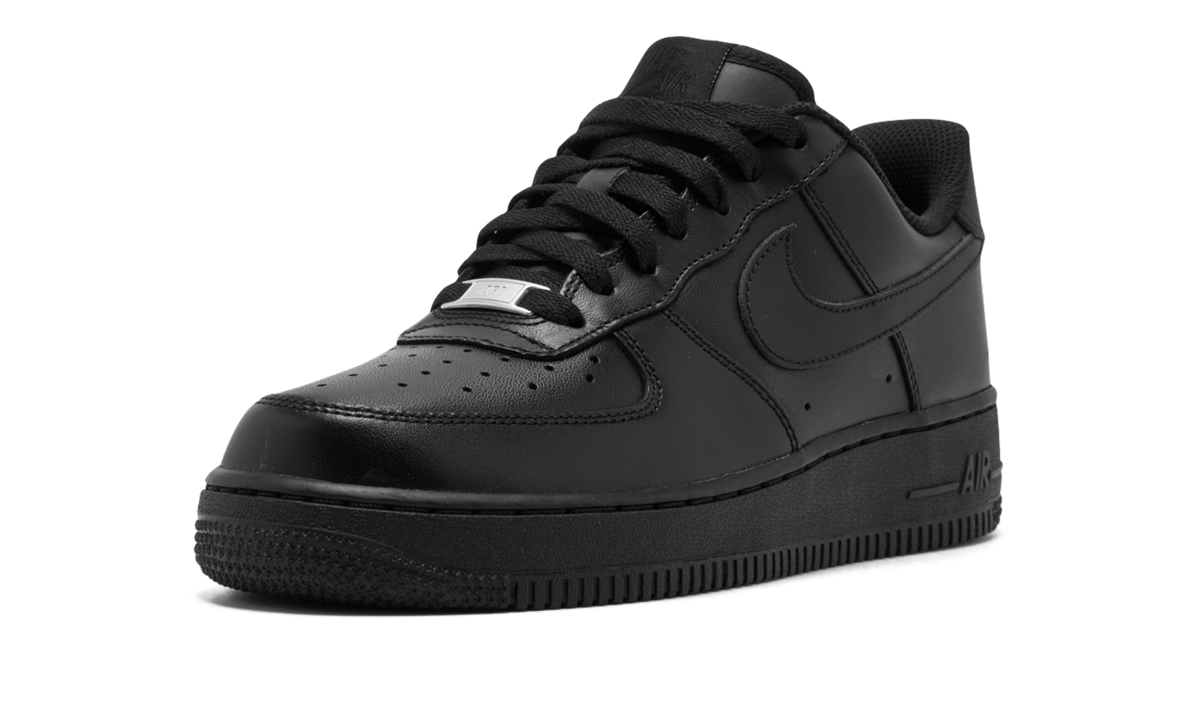 Nike AIR FORCE 1 LO MNS WMNS Triple Black 315115 038