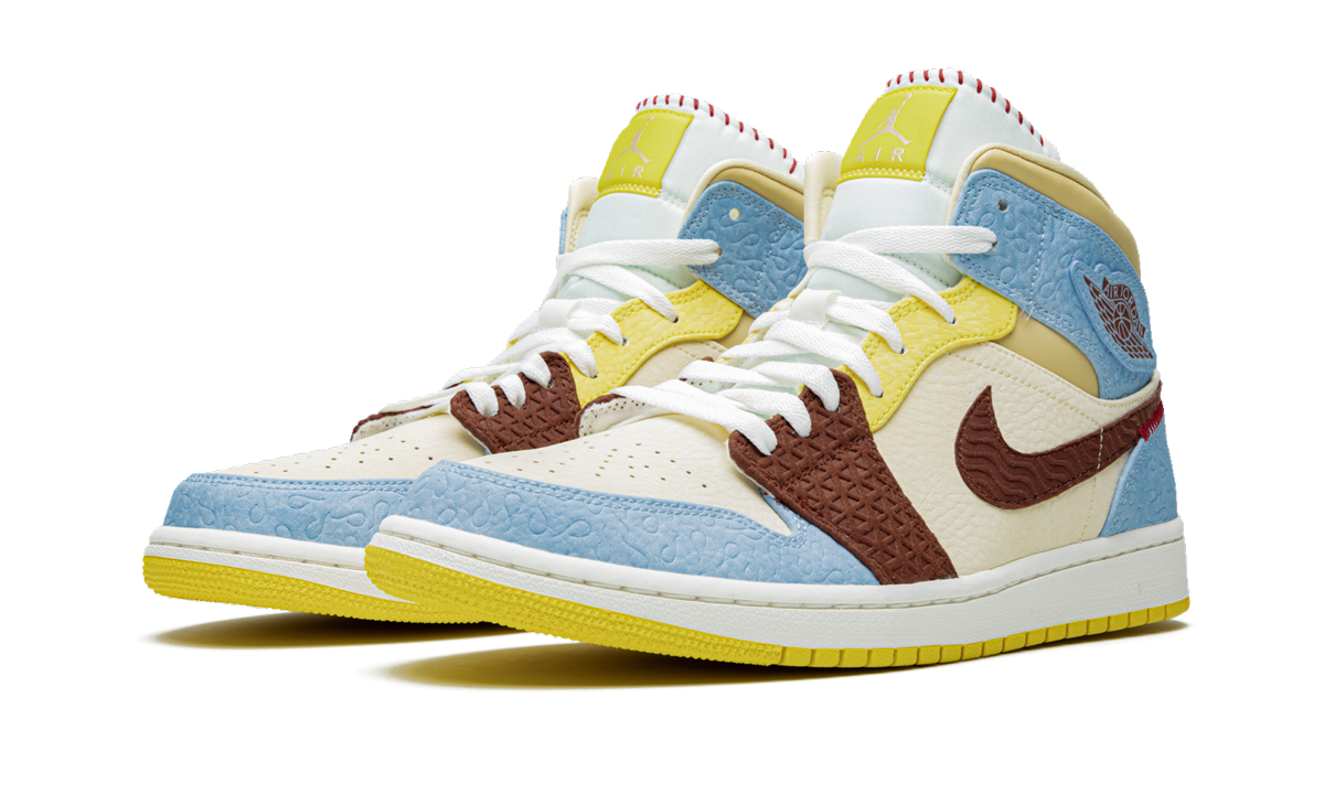 Air Jordan 1 Mid SE Maison Chateau Rouge Fearless CU2803 200
