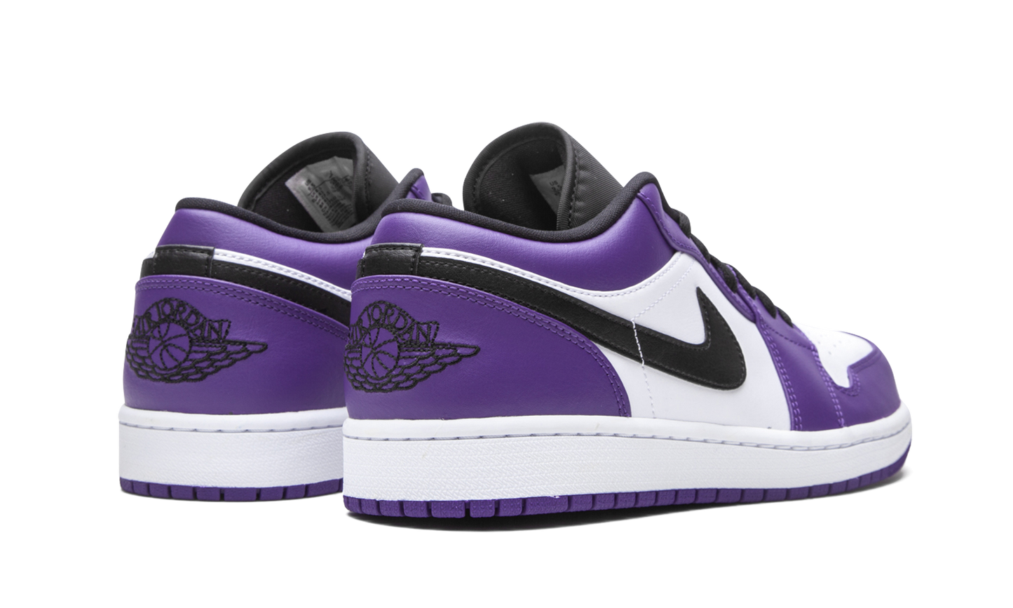 Air Jordan 1 Low Court Purple 553558 500