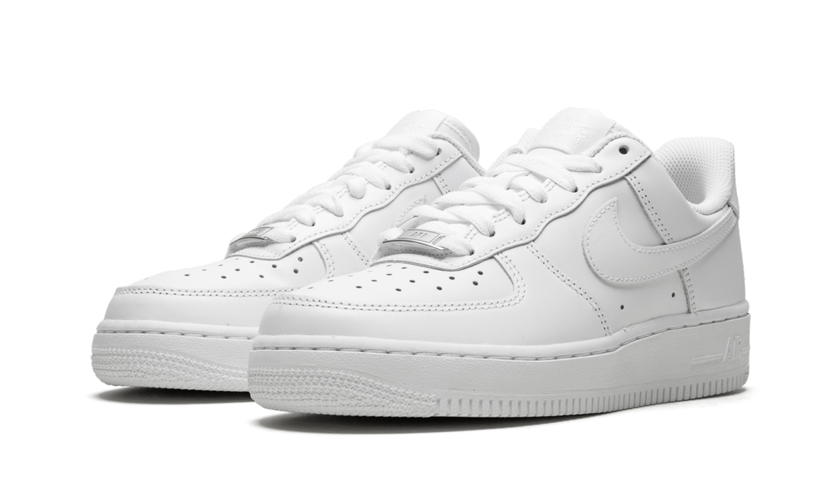 Nike AIR FORCE 1 '07 MNS WMNS White on White 315115 112