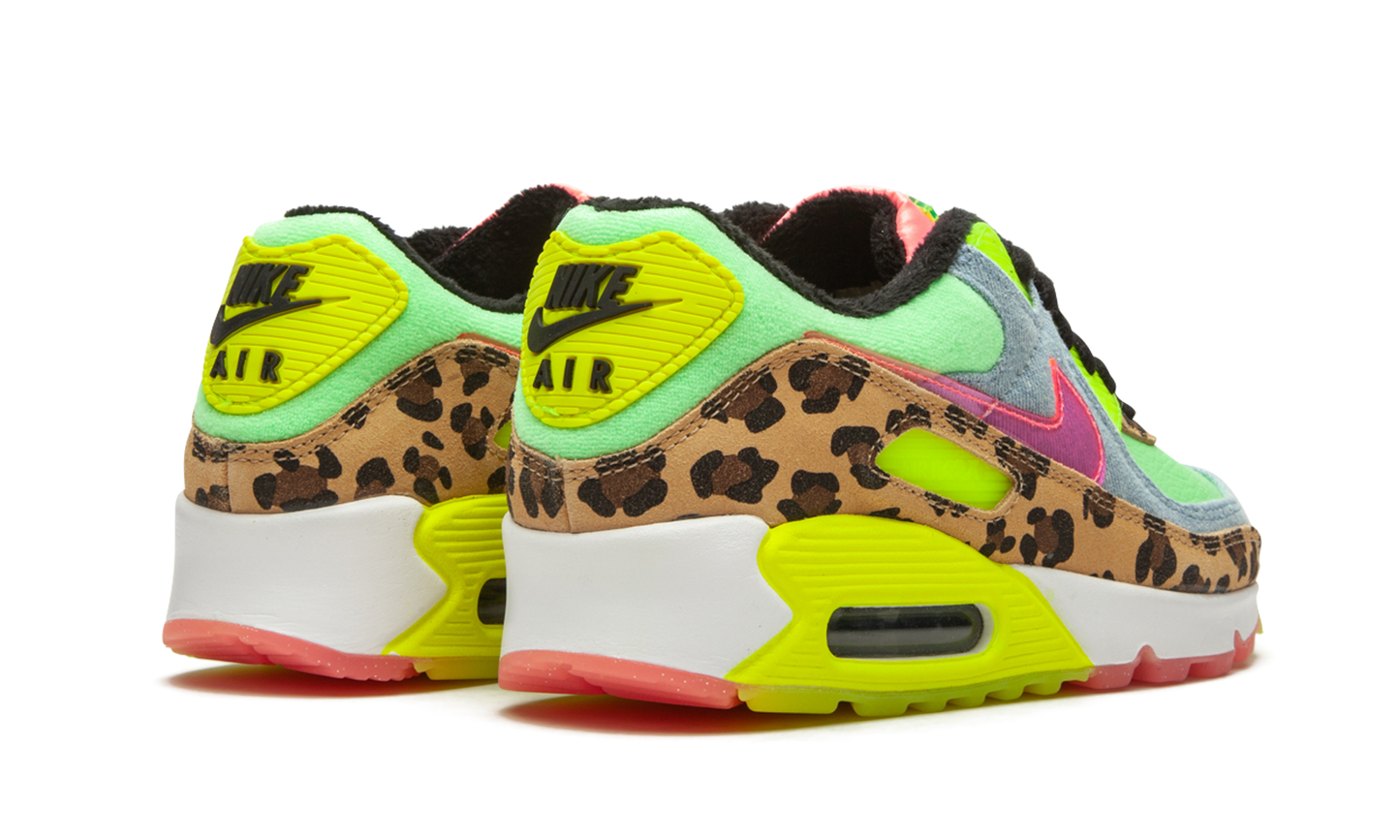 Nike W Air Max 90 LX "Denim Leopard Print" CW3499 300