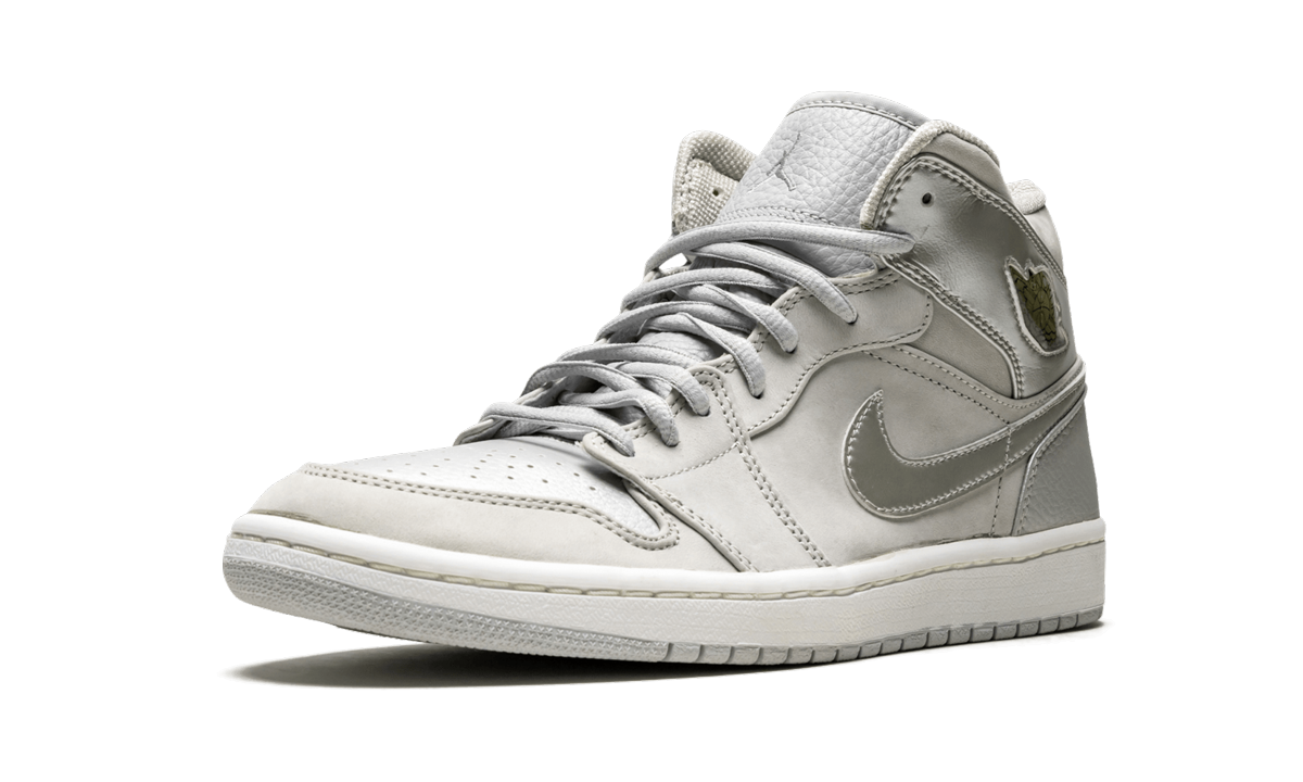 Air Jordan 1 Mid Neutral Grey 136065 001