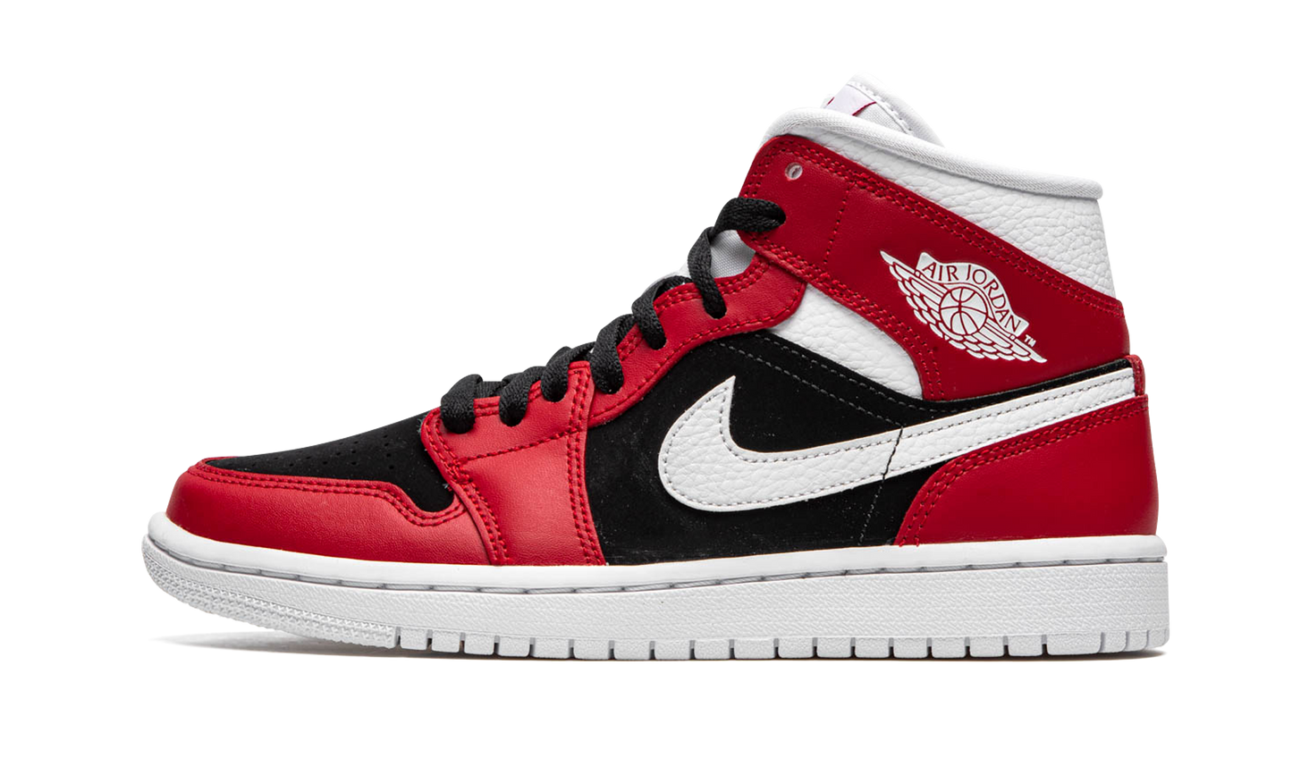 AIR JORDAN 1 MID WMNS Gym Red / Black BQ6472 601