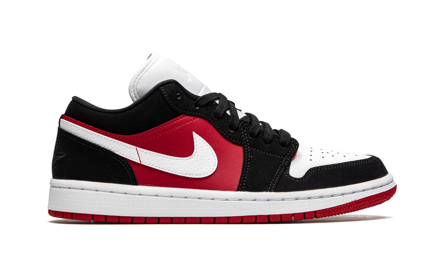 AIR JORDAN 1 LO WMNS Black / White / Gym Red DC0774 016