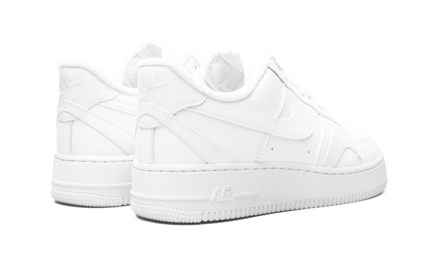 Nike Air Force 1 '07 LV8 "Misplaced Swoosh - Triple White"