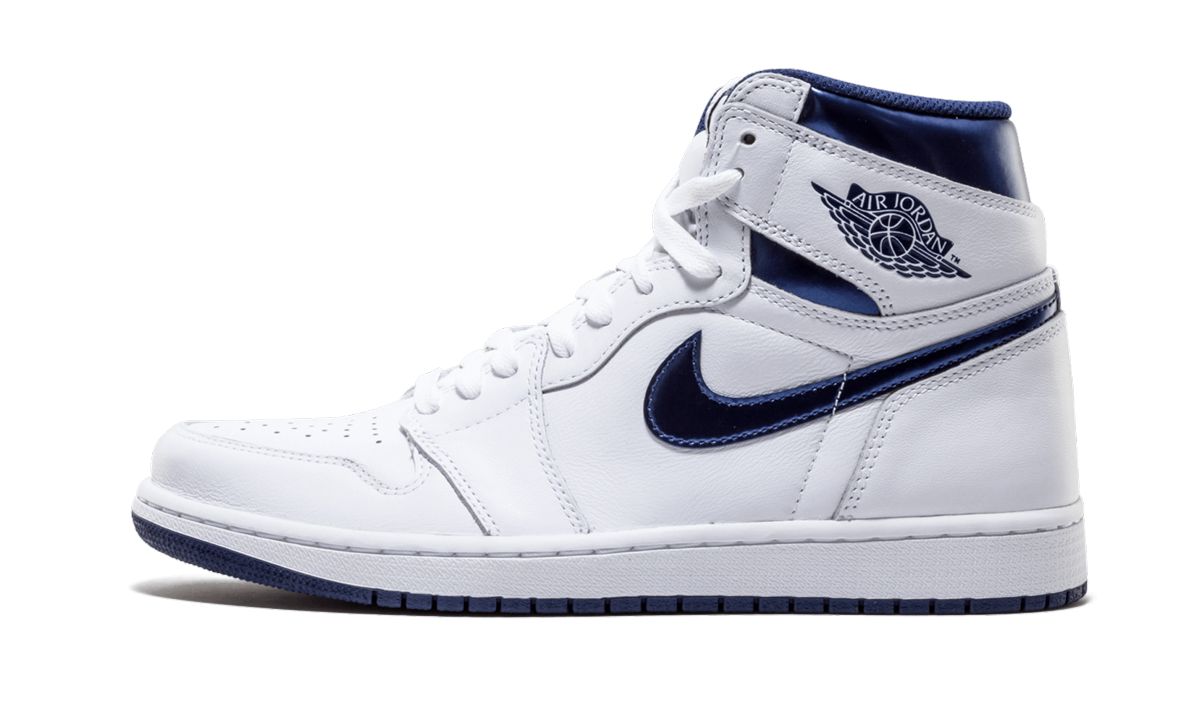 Air Jordan 1 Retro Metallic Navy 555088 106