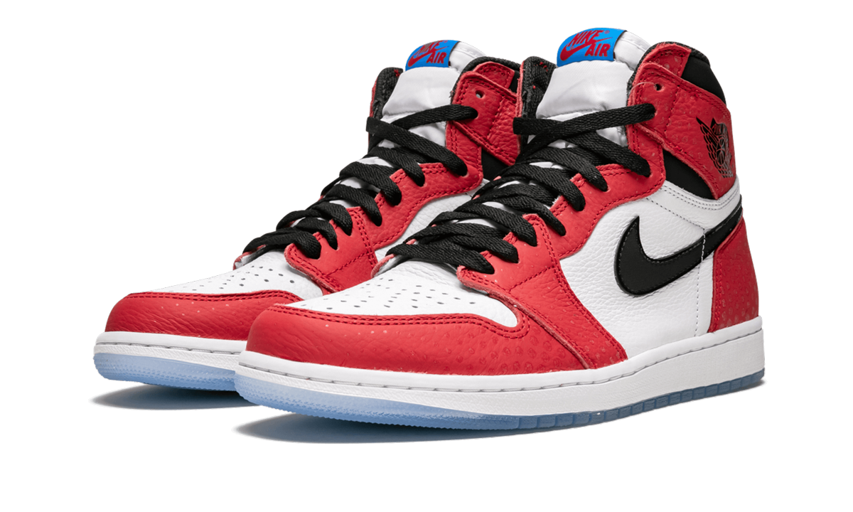 Air Jordan 1 Retro High OG Spider-Man: Origin Story 555088 602
