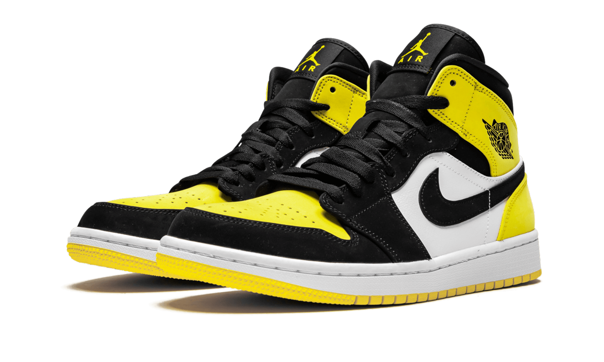 Air Jordan 1 Mid SE Yellow Toe 852542 071