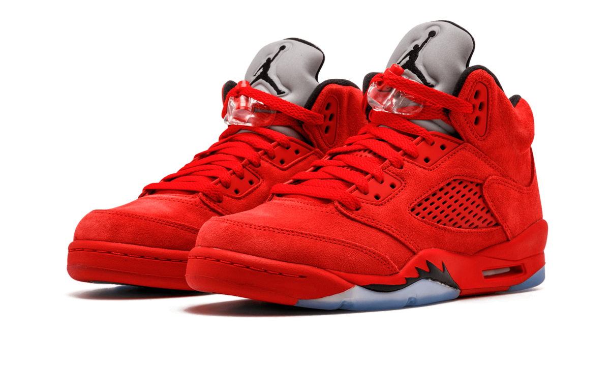 Air Jordan 5 Retro GS Red Suede 440888 602