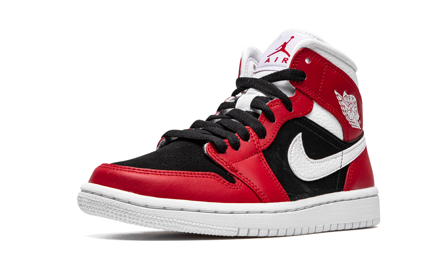 AIR JORDAN 1 MID WMNS Gym Red / Black BQ6472 601