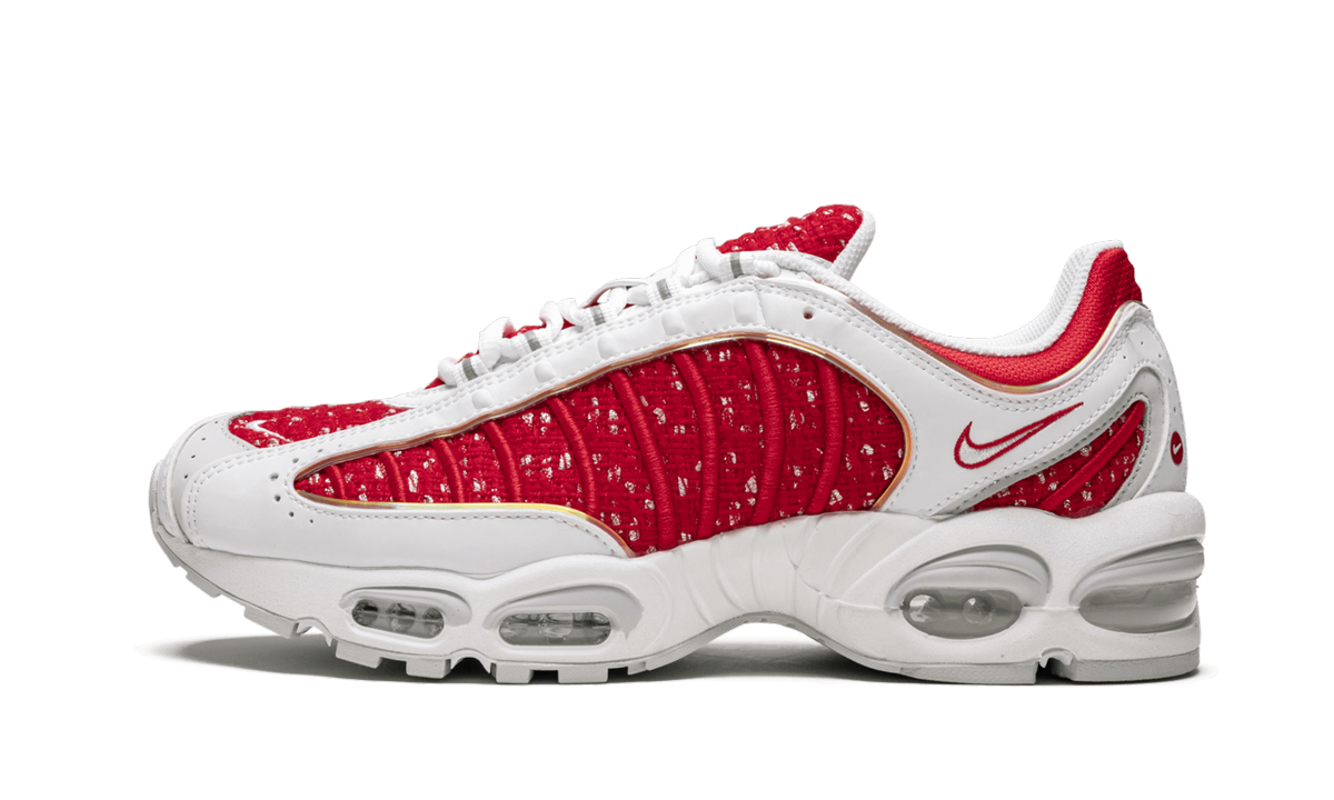 Nike Air Max Tailwind 4 / S "Supreme - White/Red" AT3854 100