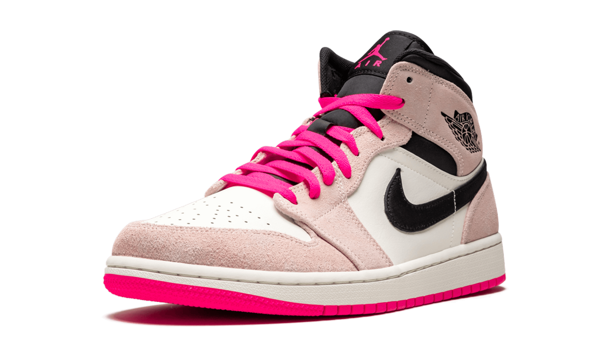 Air Jordan 1 Mid SE Crimson Tint/Hyper Pink 852542 801