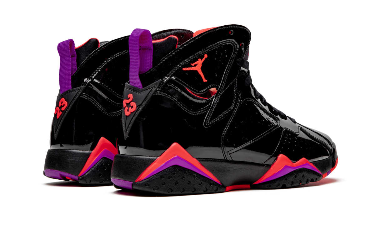 AIR JORDAN 7 WMNS Black Patent Leather 313358 006