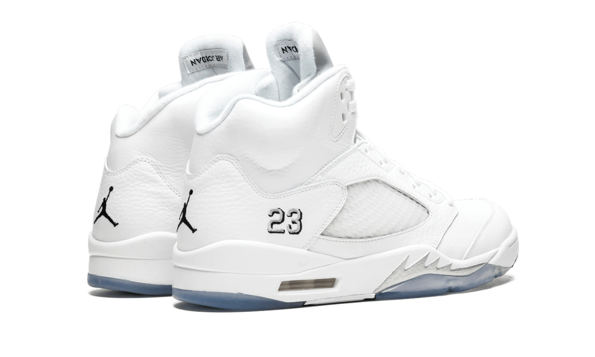 Air Jordan 5 Retro Metallic Silver 136027 130