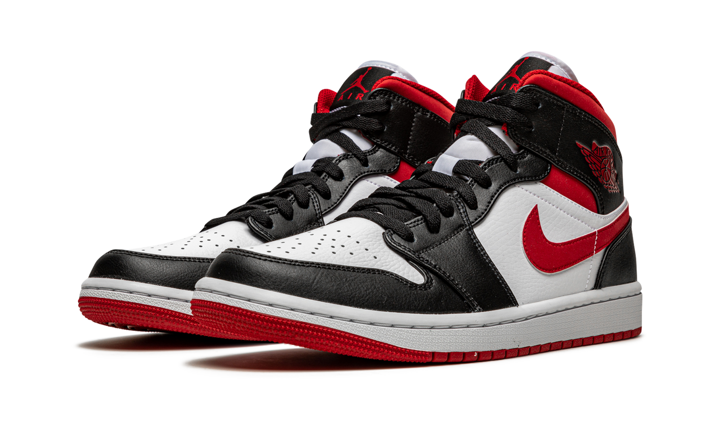 Air Jordan 1 Mid Metallic Red 554724 122