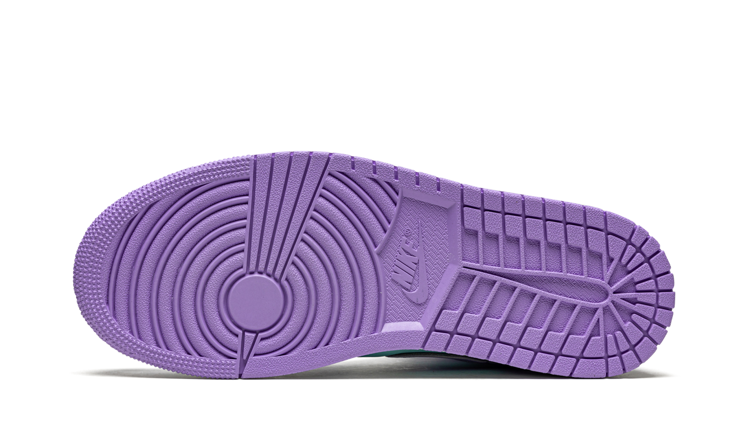 Air Jordan 1 Mid Purple Pulse / Glacier Blue 554724 500