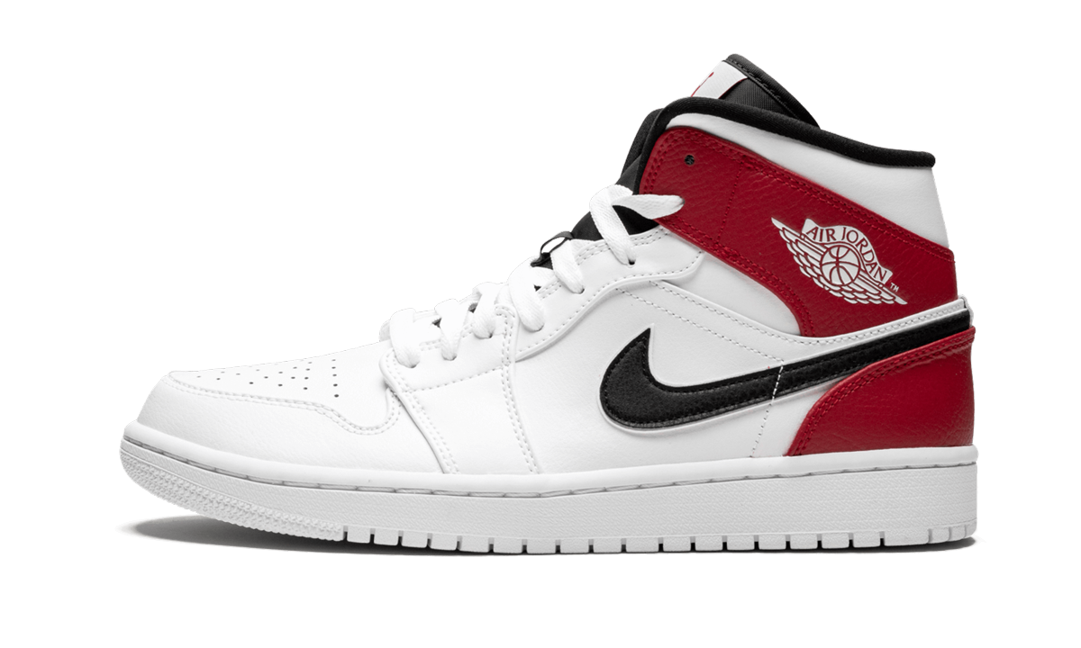 Air Jordan 1 Mid White Chicago 554724 116