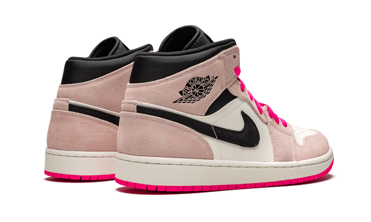 Air Jordan 1 Mid SE Crimson Tint/Hyper Pink 852542 801