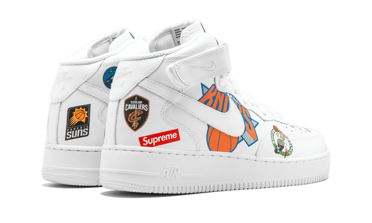 Nike Air Force 1 MID 07 / Supreme "NBA" AQ8017 100