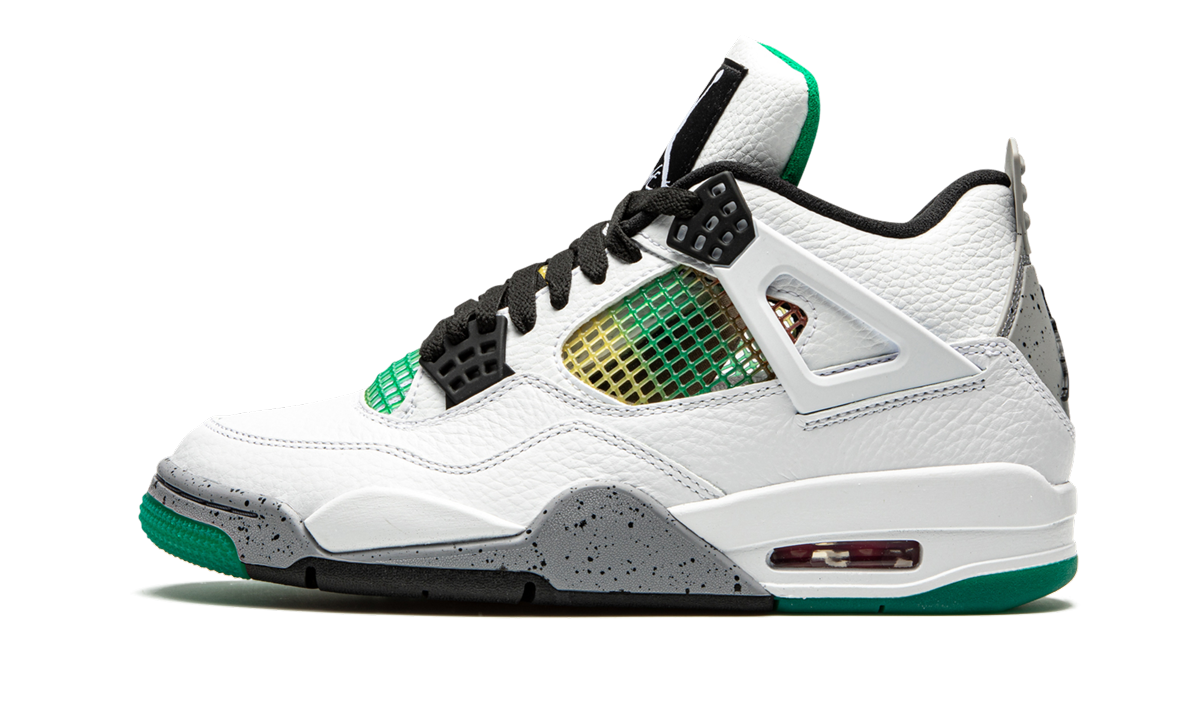 Air Jordan 4 Retro WMNS Rasta - Lucid Green AQ9129 100