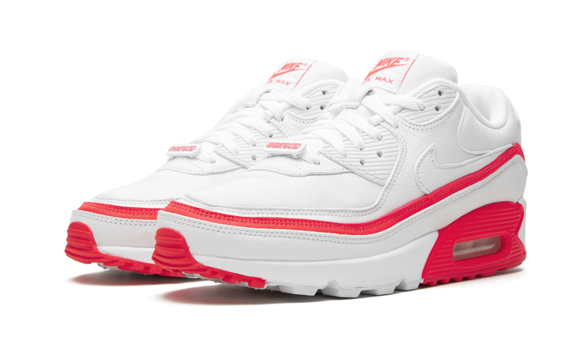 Nike Air Max 90 / UNDFTD "Undefeated White/Red" CJ7197 103