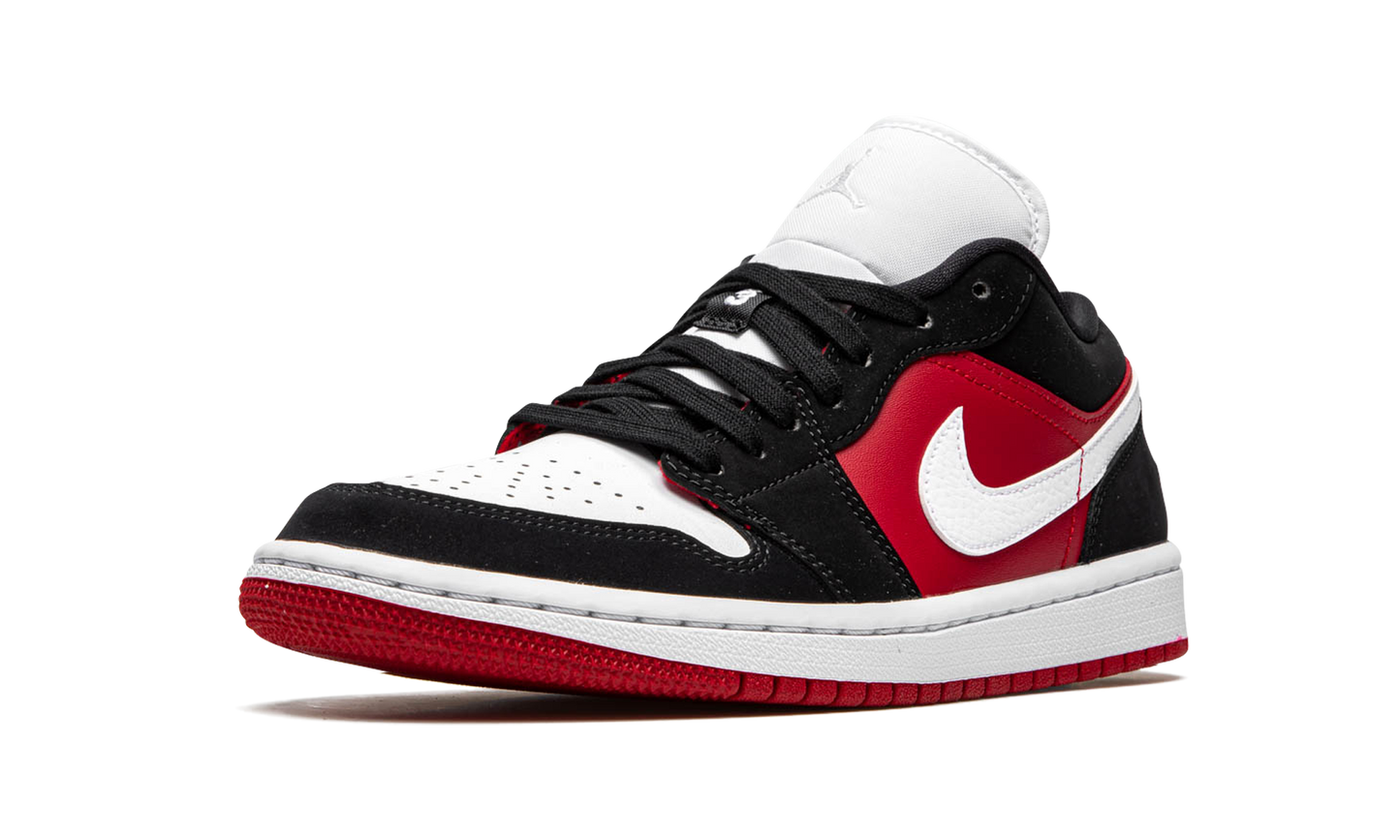 AIR JORDAN 1 LO WMNS Black / White / Gym Red DC0774 016