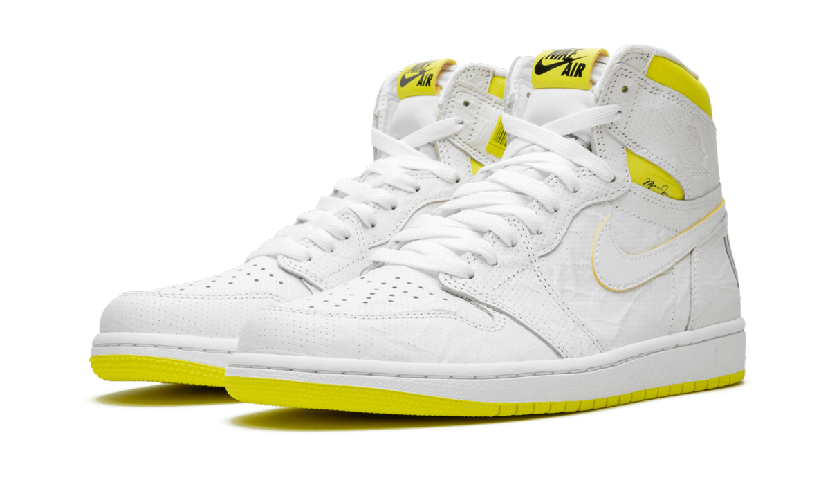 Air Jordan 1 First Class Flight White 555088 170