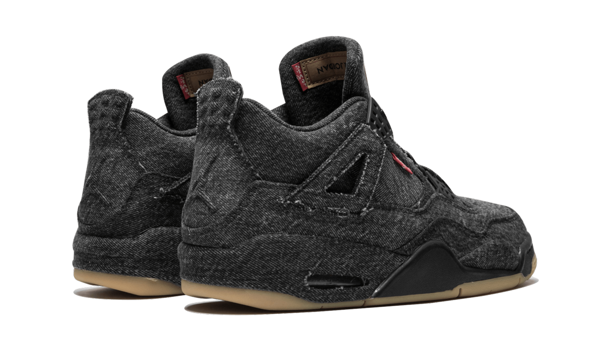 Air Jordan 4 Retro Levis NRG Black Levis AO2571 001