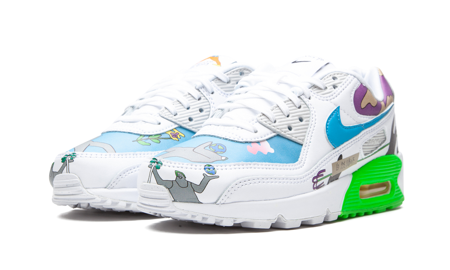 Nike Flyleather Air Max 90 QS "Ruohan Wang" CZ3992 900