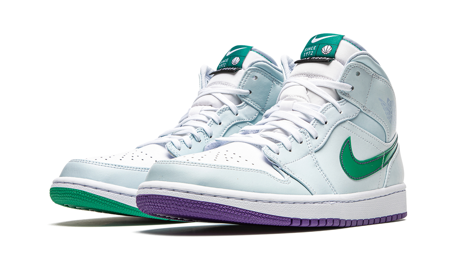 Air Jordan 1 Mid Nike Hoops - Luka Doncic CW5853 100