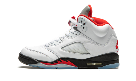 Air Jordan 5 Retro GS Fire Red Silver Tongue 440888 102