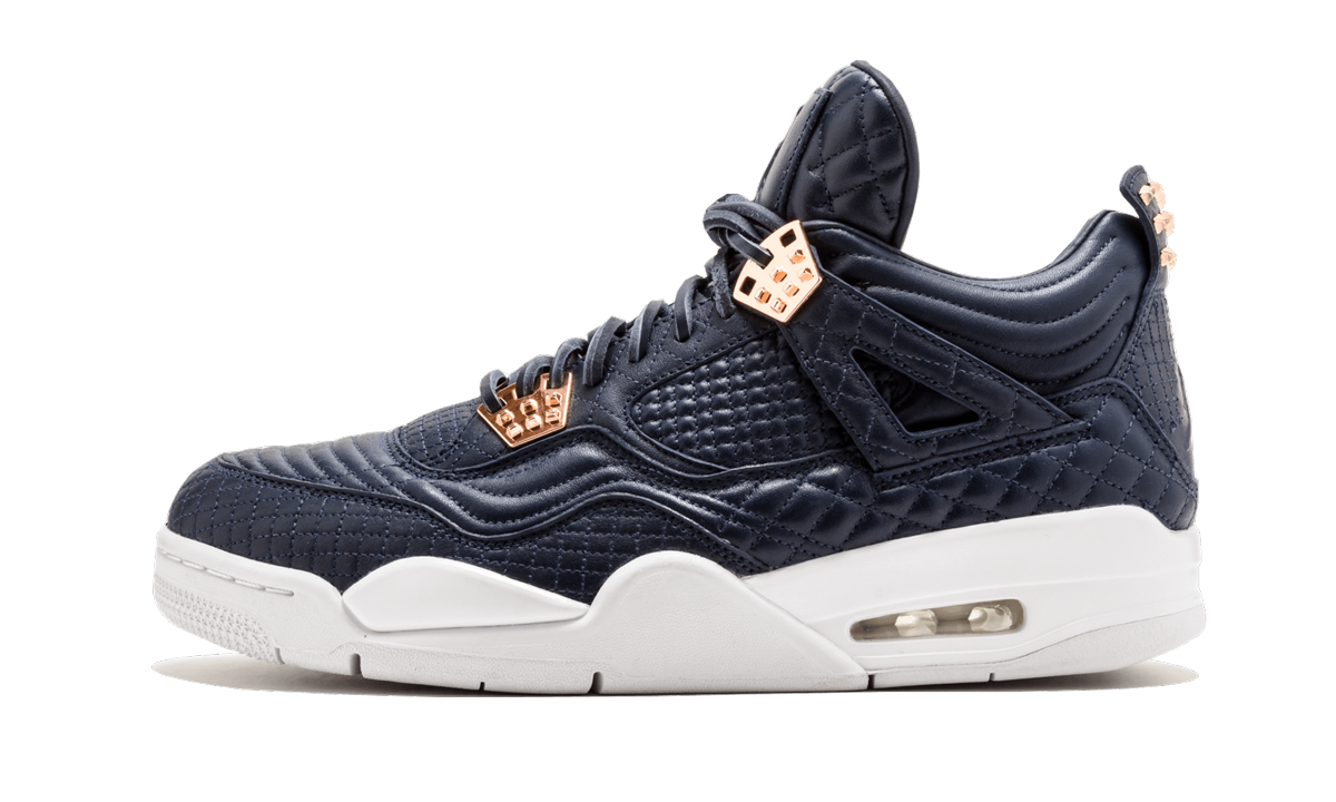 Air Jordan 4 Retro Premium Obsidian 819139 402