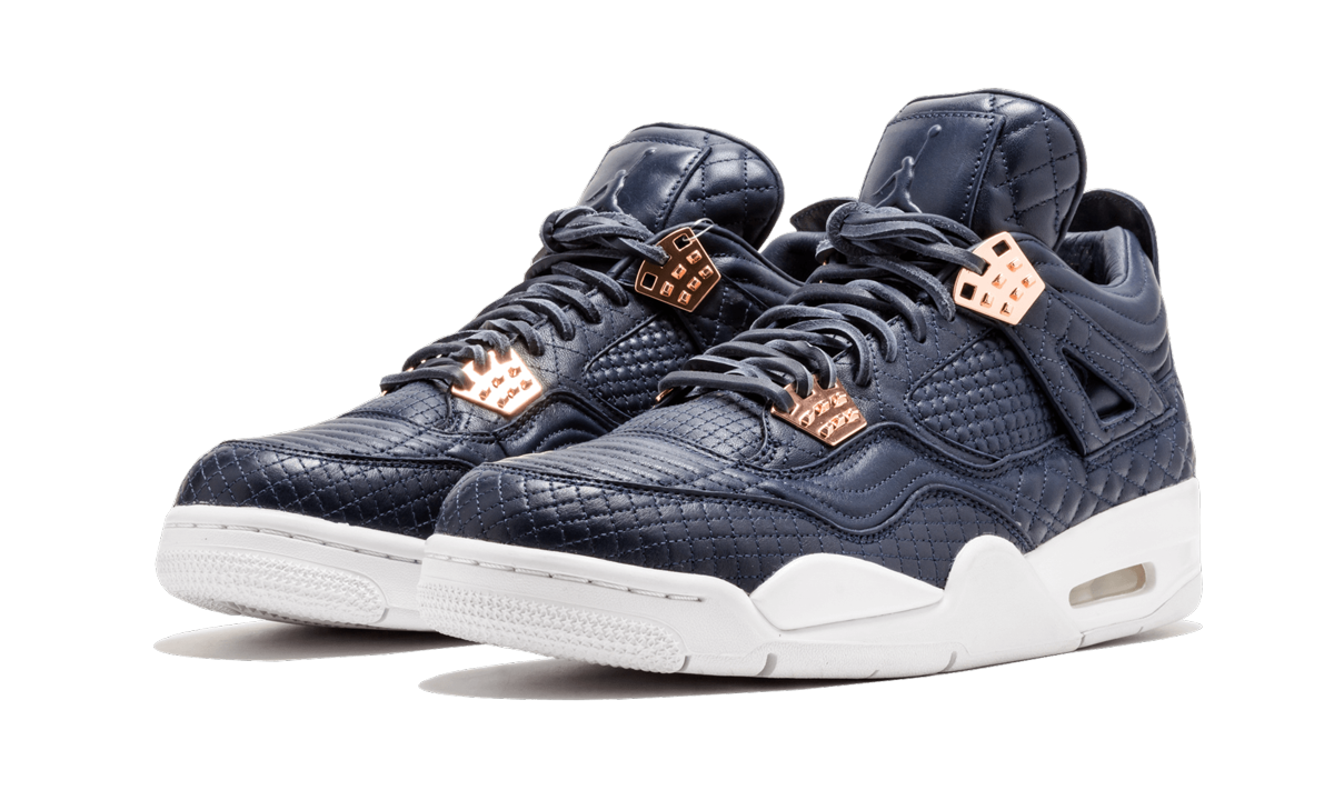 Air Jordan 4 Retro Premium Obsidian 819139 402