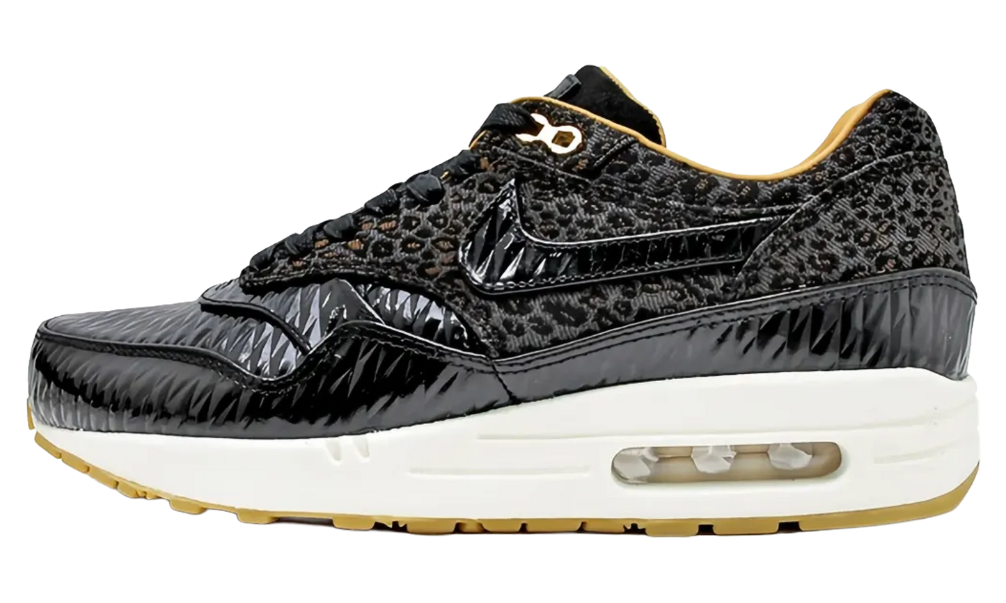 Nike Air Max 1 "FB Woven White Metallic Gold" 616315 001