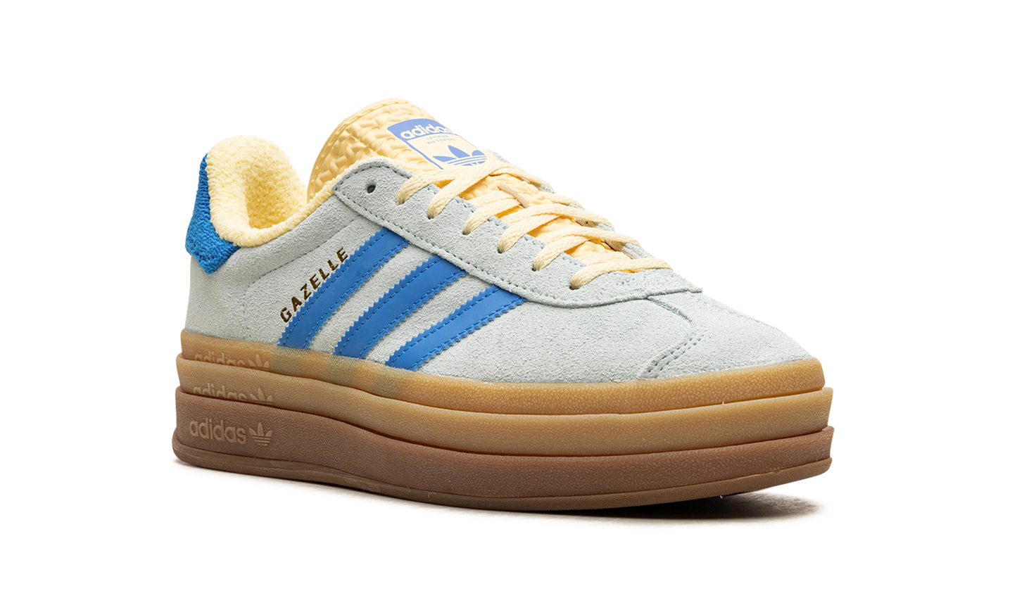 Adidas Gazelle Bold Wmns "Almost Blue Yellow" IE0430