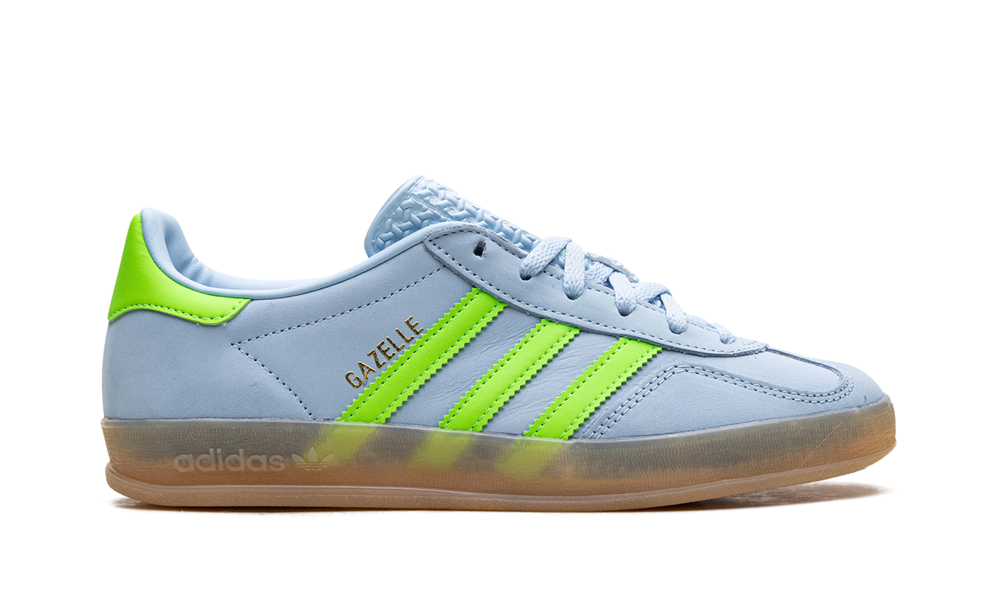 Adidas Gazelle Indoor WMNS "Clear Sky Solar Green" JI1372