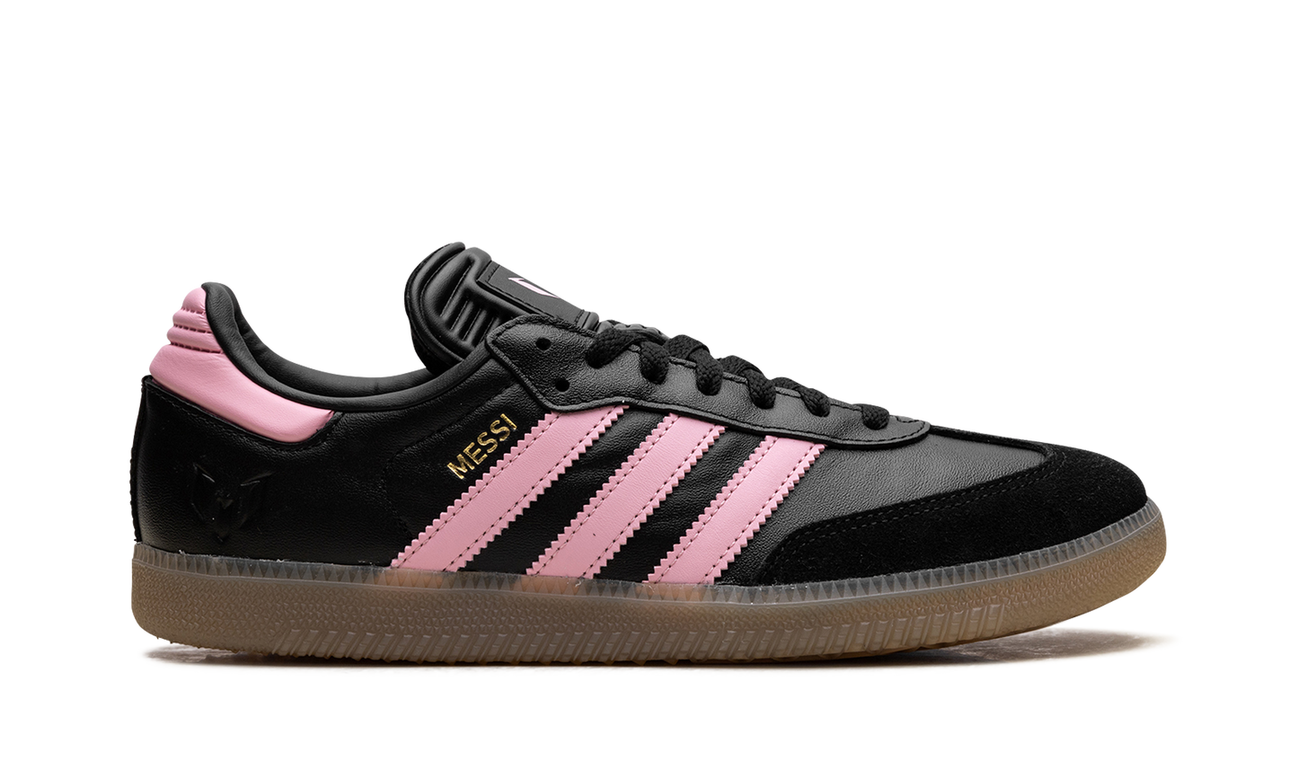 Adidas Samba Messi Indoor "Core Black / Gold Metallic / Gum" JP7845