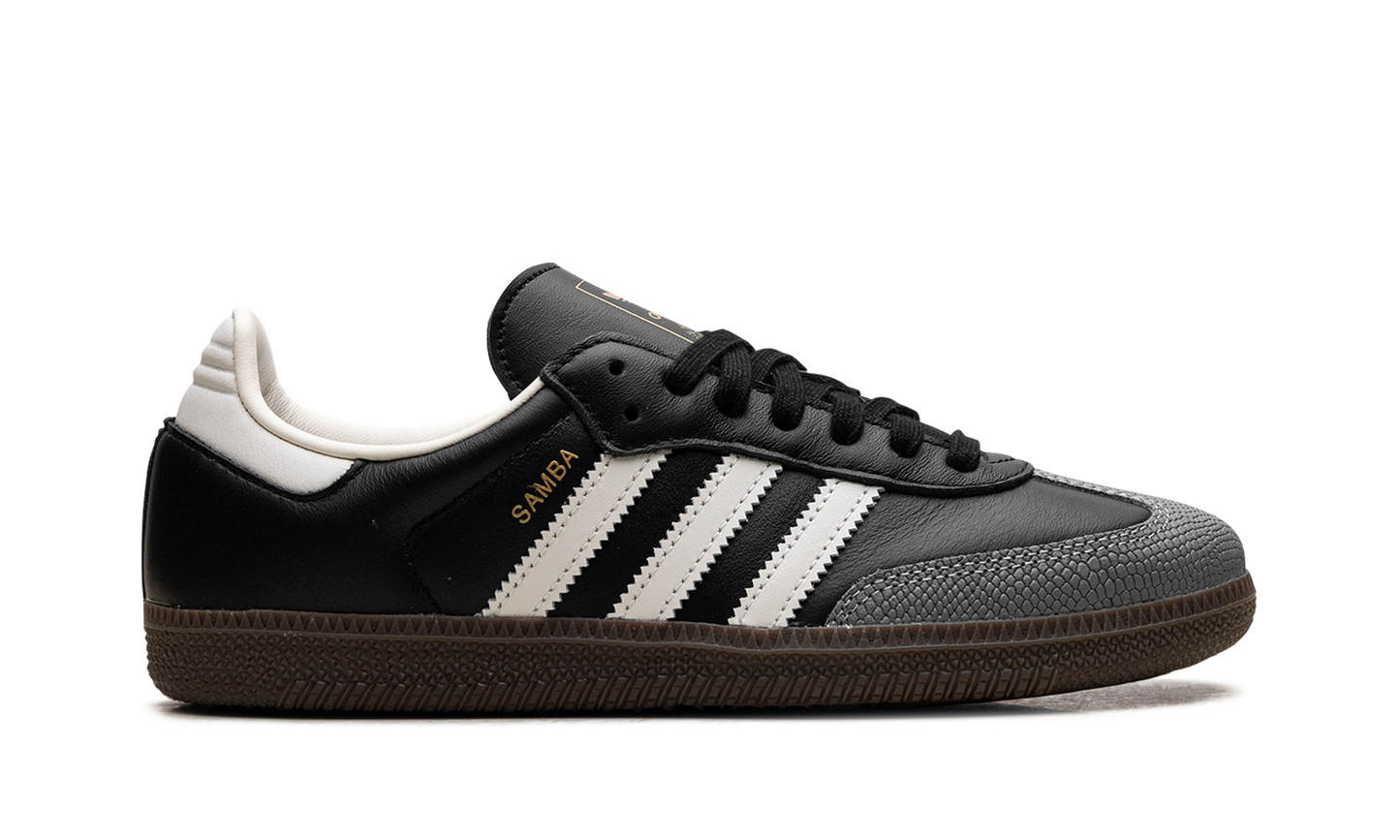 Adidas Samba OG WMNS "Black Off White Gold" JR8165
