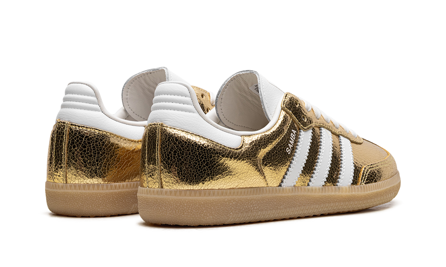 Adidas Samba OG WMNS "Cracked Metallic Pack - Gold" KI5719