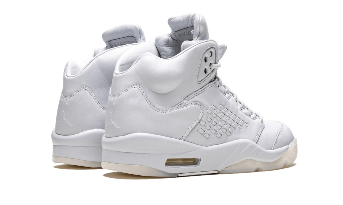 Air Jordan 5 Retro Prem Pure Platinum 881432 003