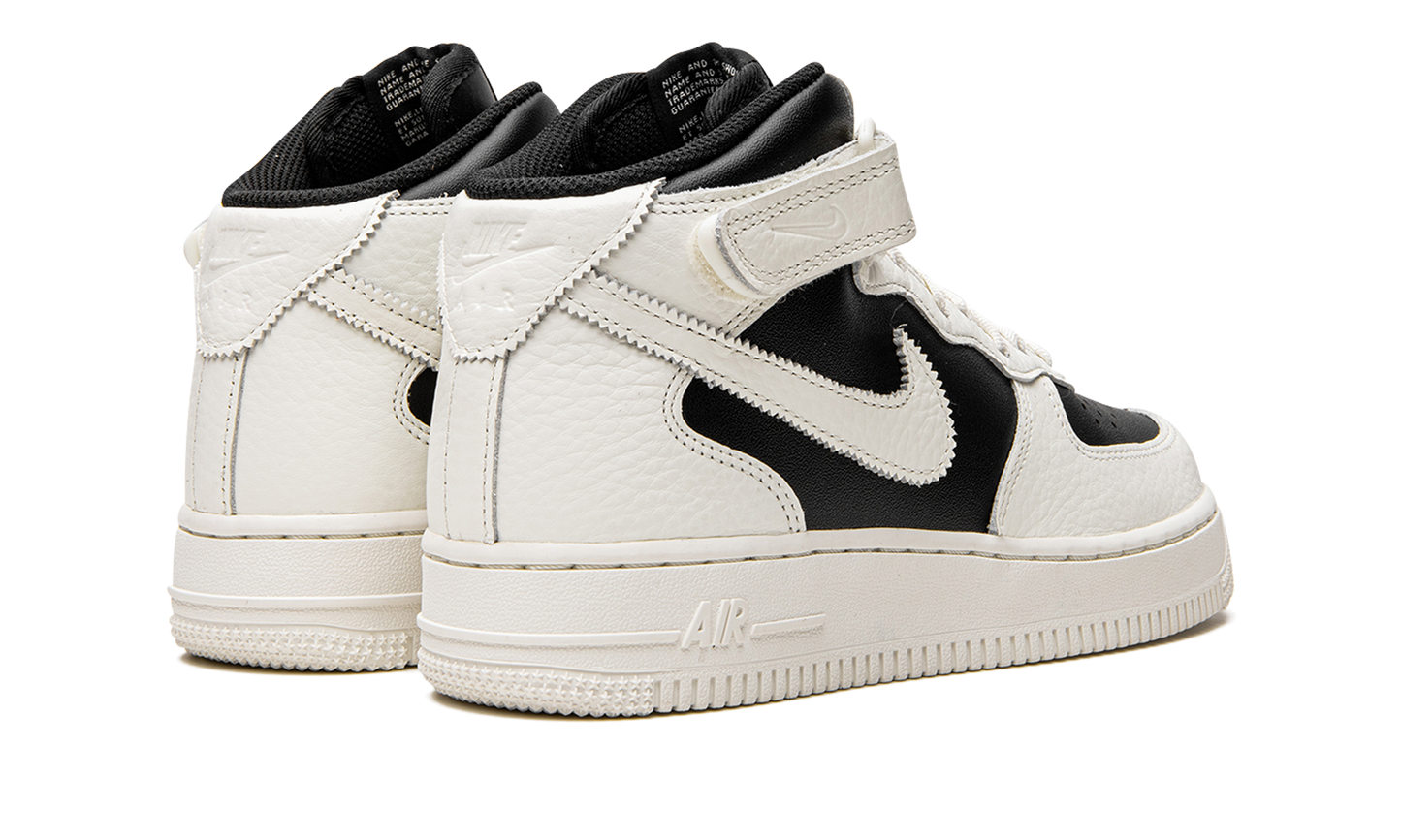Nike AIR FORCE 1 '07 MID MNS WMNS Black Sial DV2224 001