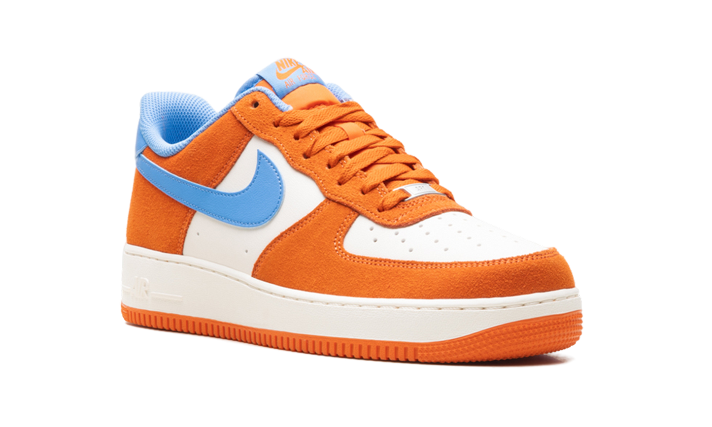 Nike Air Force 1 '07 LV8 "Safety Orange / University Blue" FQ8714 800